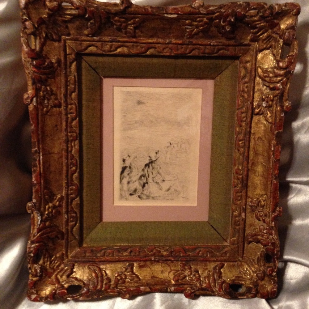 19th C. Renoir Etching
